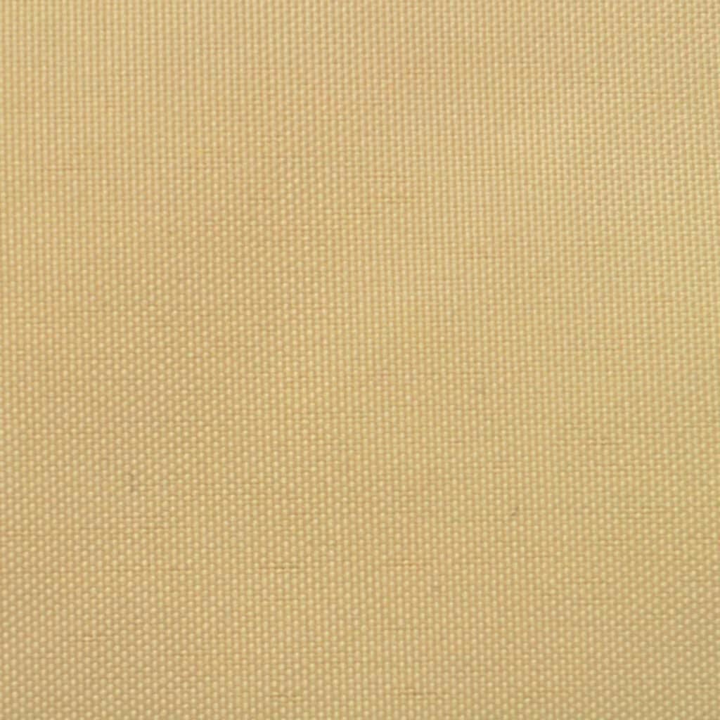Vela parasole parasole in tessuto Oxford triangolare 3,6 x 3,6 x 3,6 mt beige 02_0008671 - 2