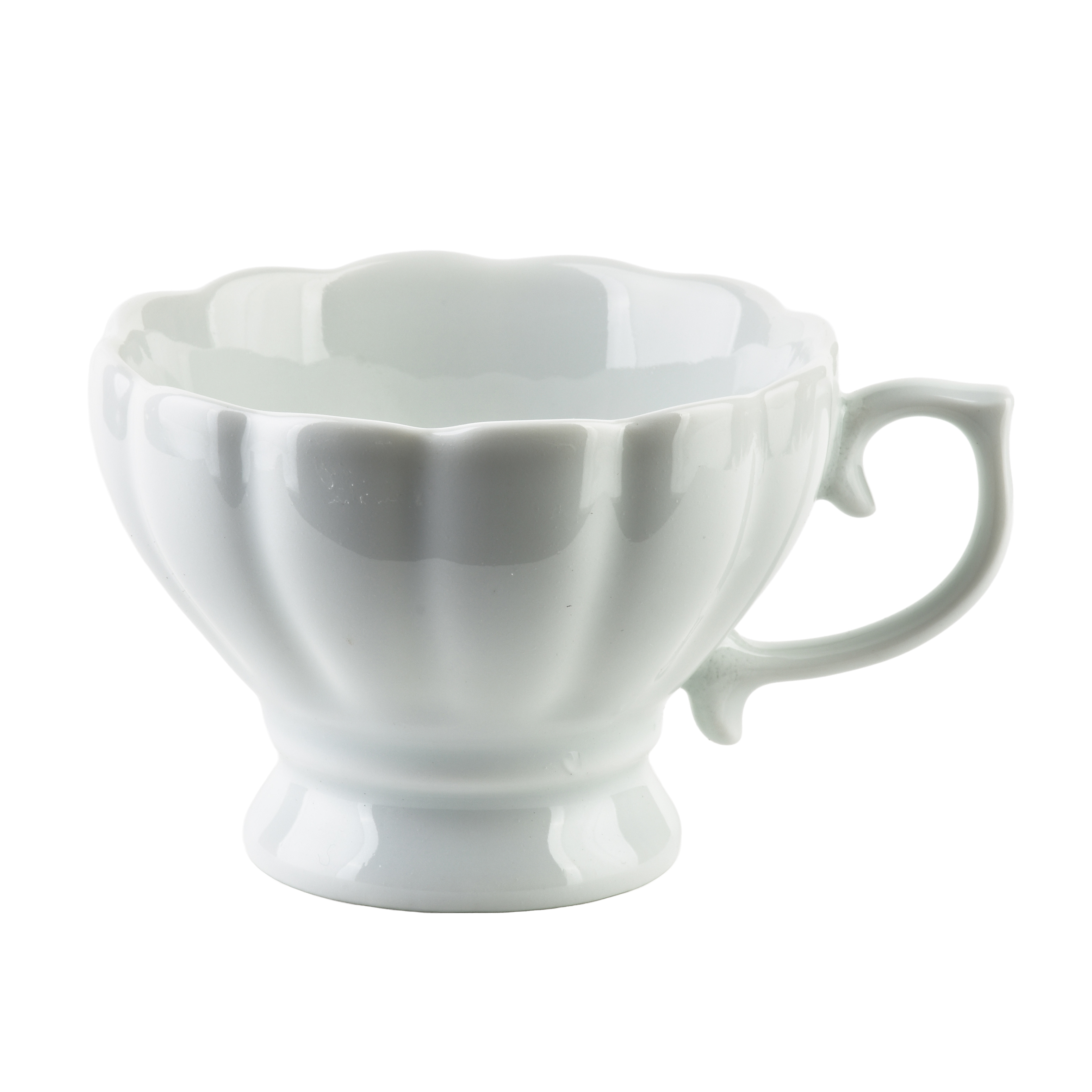 Basic filiżanka ryflowana 150ml 8,5x10,5x6 cm