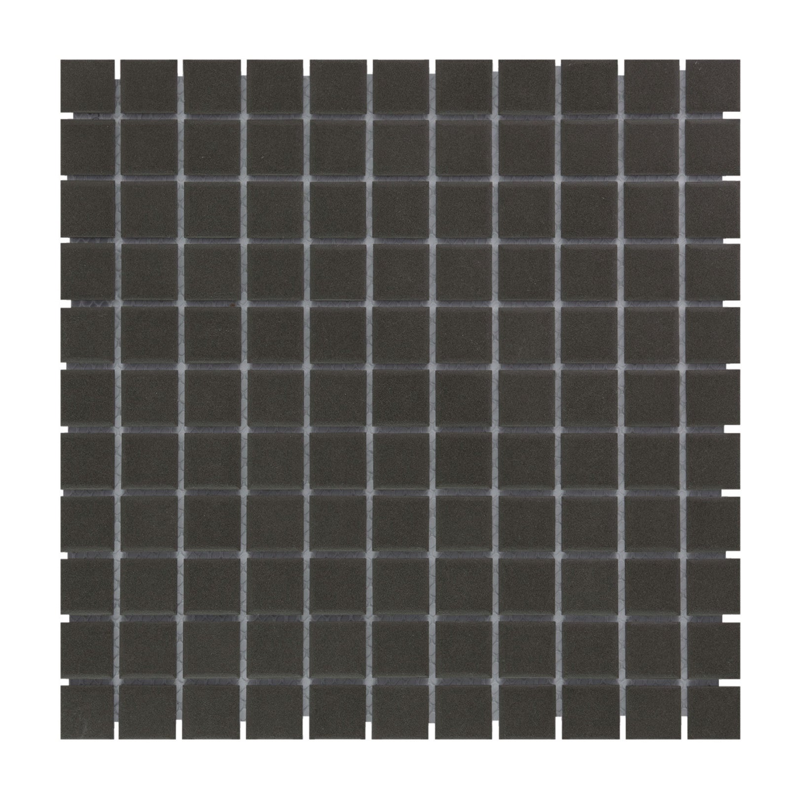 Mosaïque de grès cérame LONDON carré 2.3x2.3cm - Carré 2.3x2.3cm Noir ...