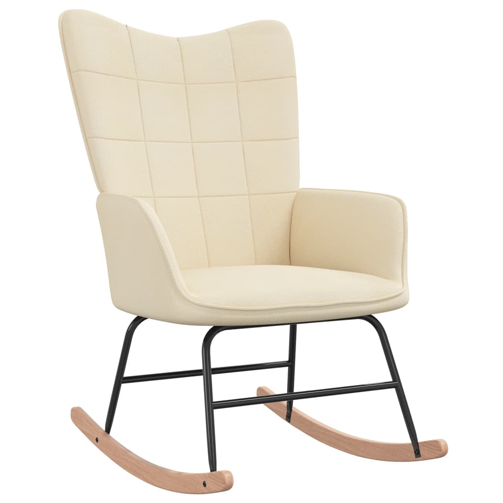 Fauteuil à Bascule En Bois De Bouleau Fauteuil à Bascule Avec Repose