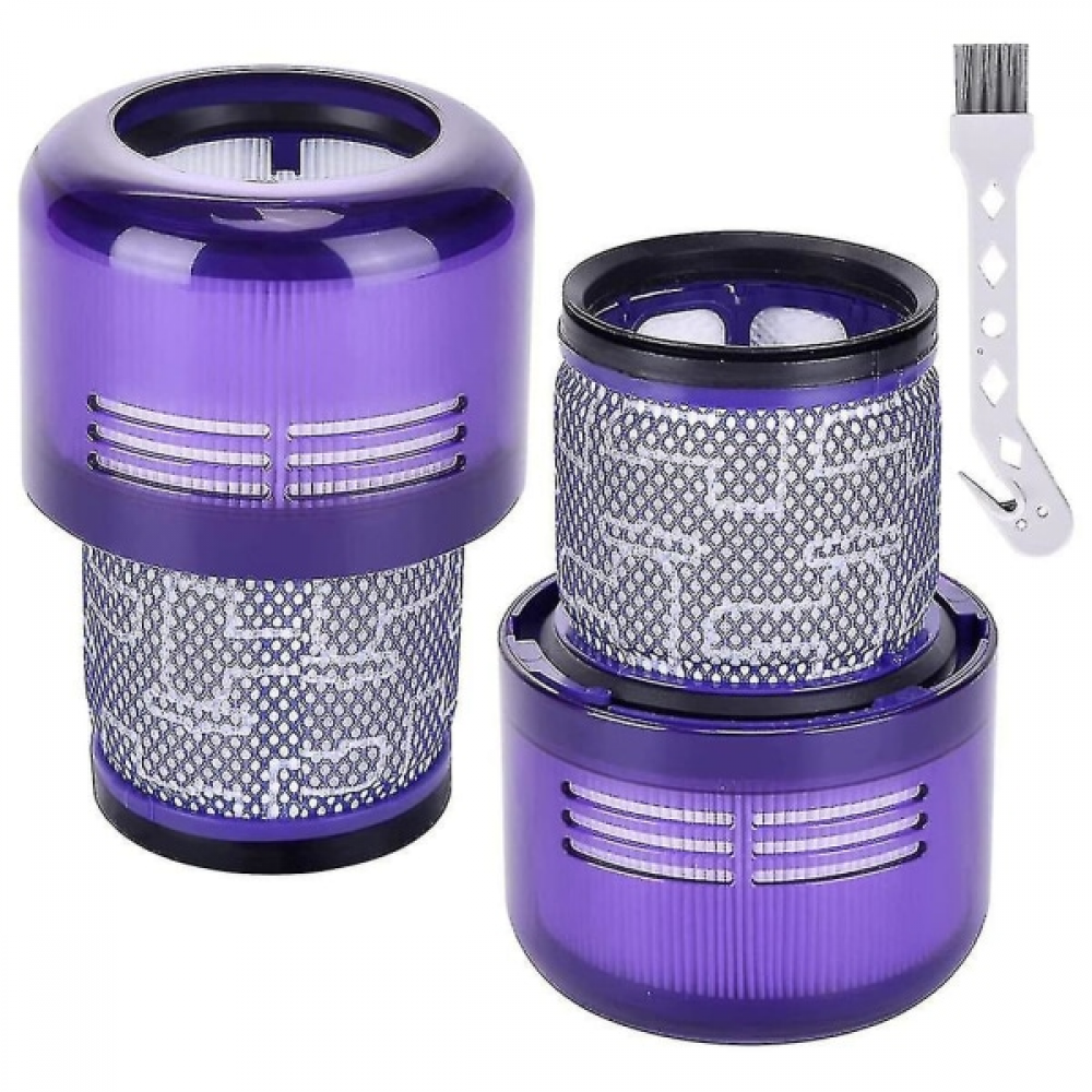 Zestaw dwóch zmywalnych filtrów wymiennych do odkurzaczy Dyson V11, V15, SV14 i SV22