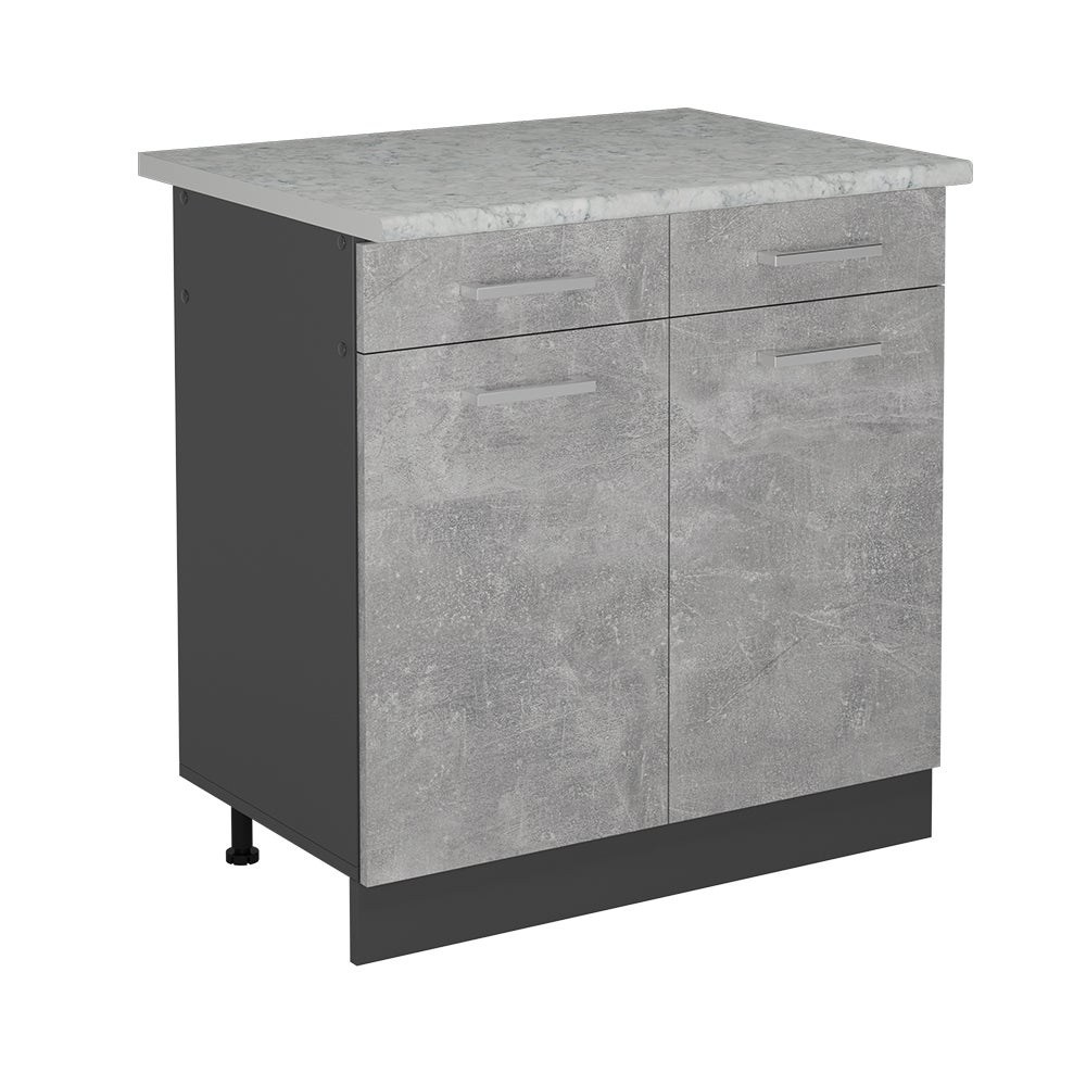 Vicco Szafka dolna do kuchni R-Line, Beton, 80 cm BR Marmur