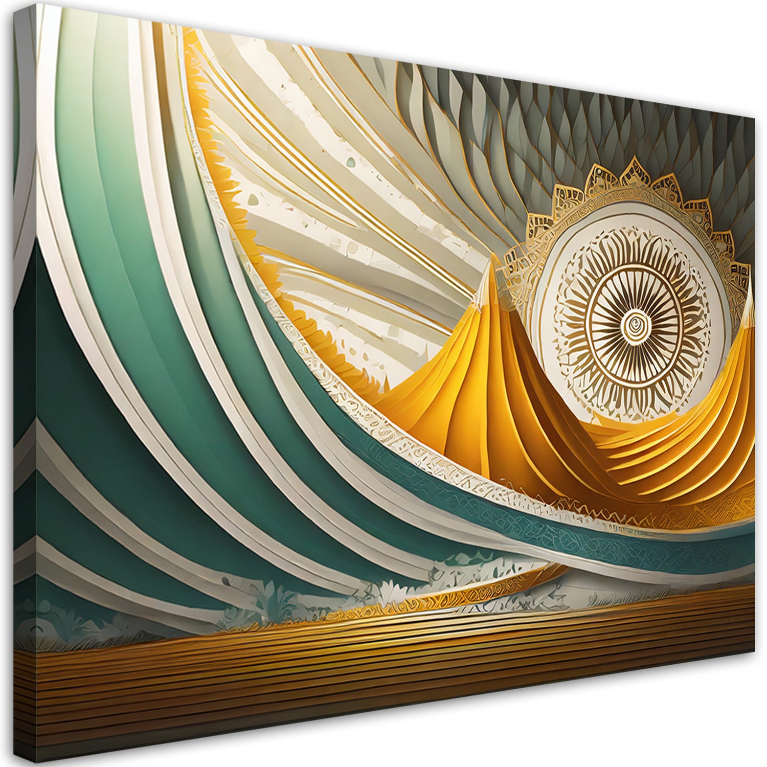 Obraz na płótnie, Mandala orientalna abstrakcja 90x60