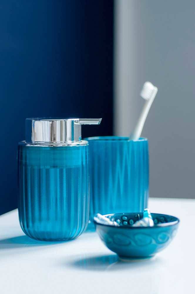 Distributeur de savon liquide AGROPOLI, marine, WENKO, WENKO - 2