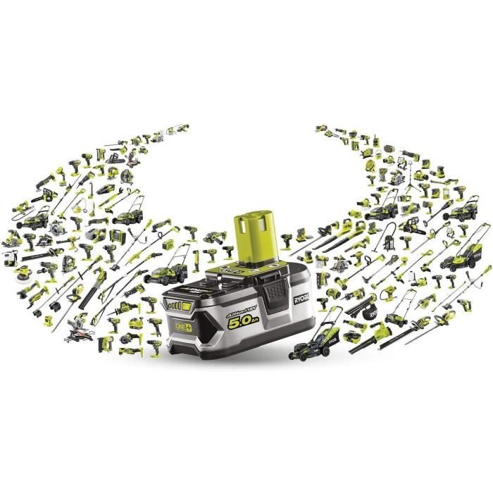 Chargeur rapide RYOBI 18V 2.0Ah One+ Lithium-ion RC18120 - 6