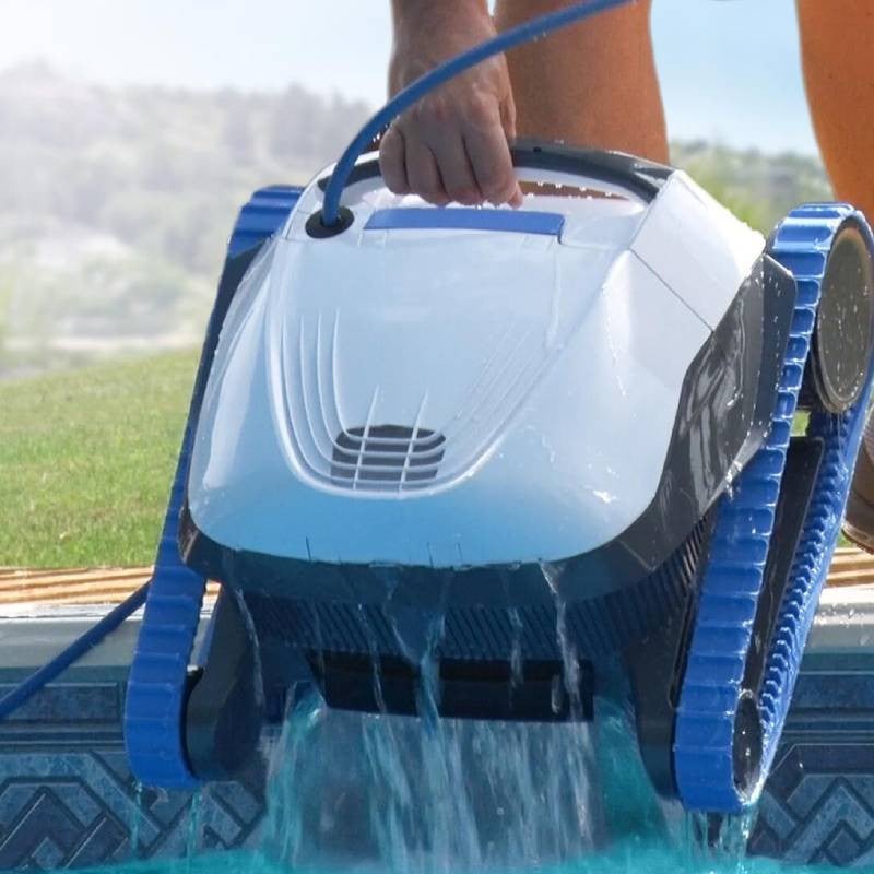 Robot de piscine S50 Dolphin - Mono-filtre - Fond de bassin - Piscine max. 8m - 4