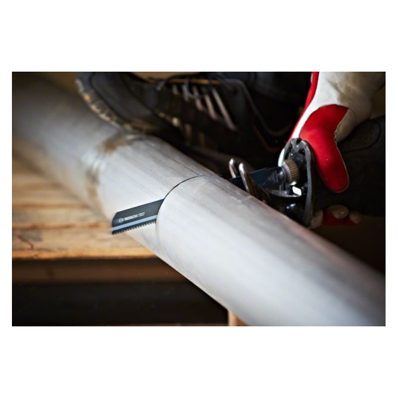 5 Lames De Scie Sabre Bosch Pour Métal - Endurance Heavy Metal - 225mm