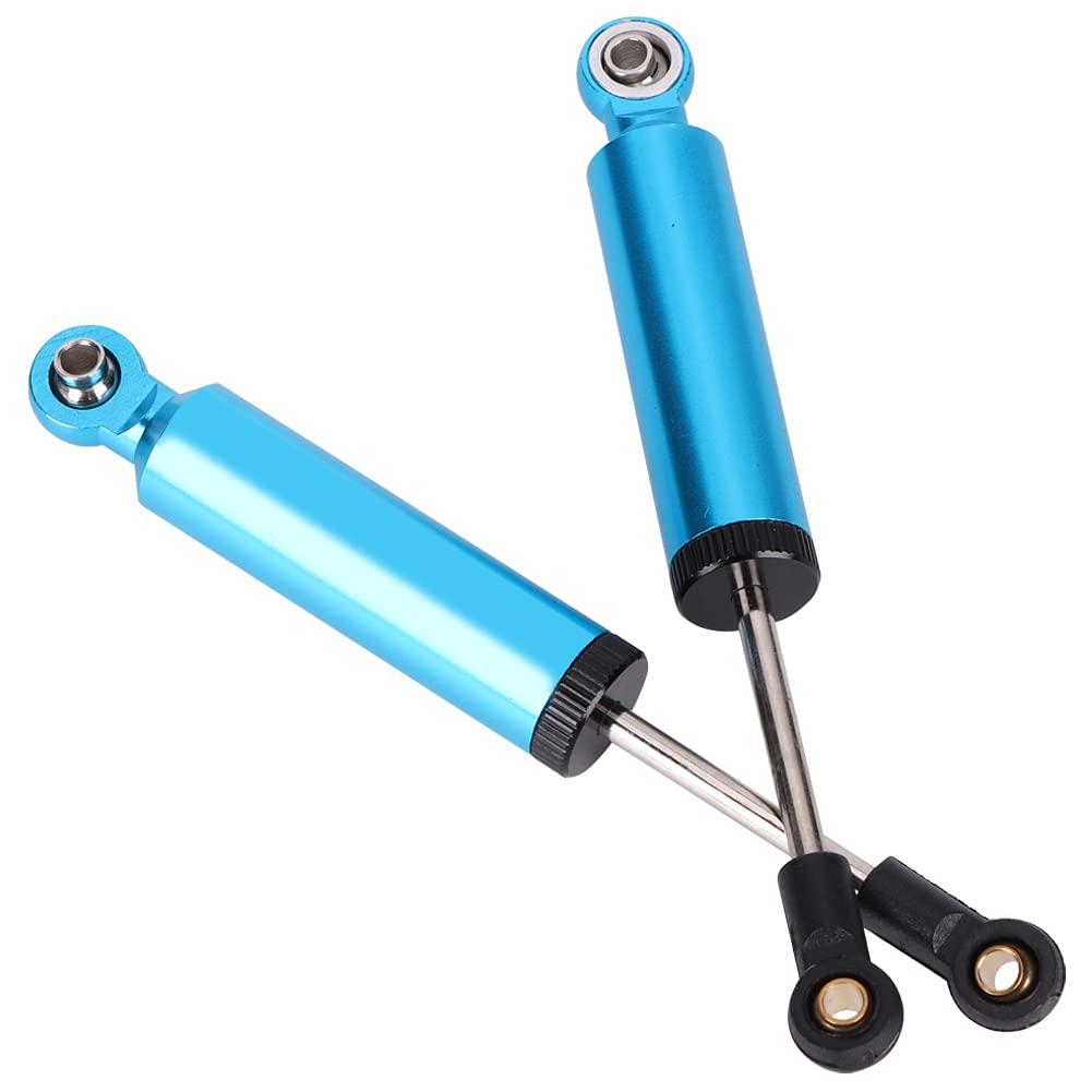 Ammortizzatore in lega di alluminio di alta qualità, adatto per SCX10 TRX4 RC Car Accessories 2 pezzi (blu) - 3