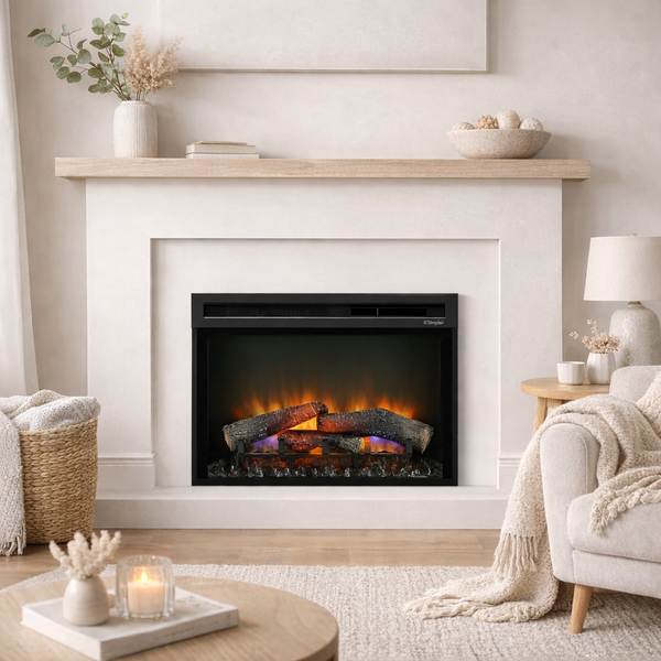 Cheminée électrique avec chauffage murale - Dimplex - Optiflame, 1400W, télécommande - Firebox XHD28 - 7