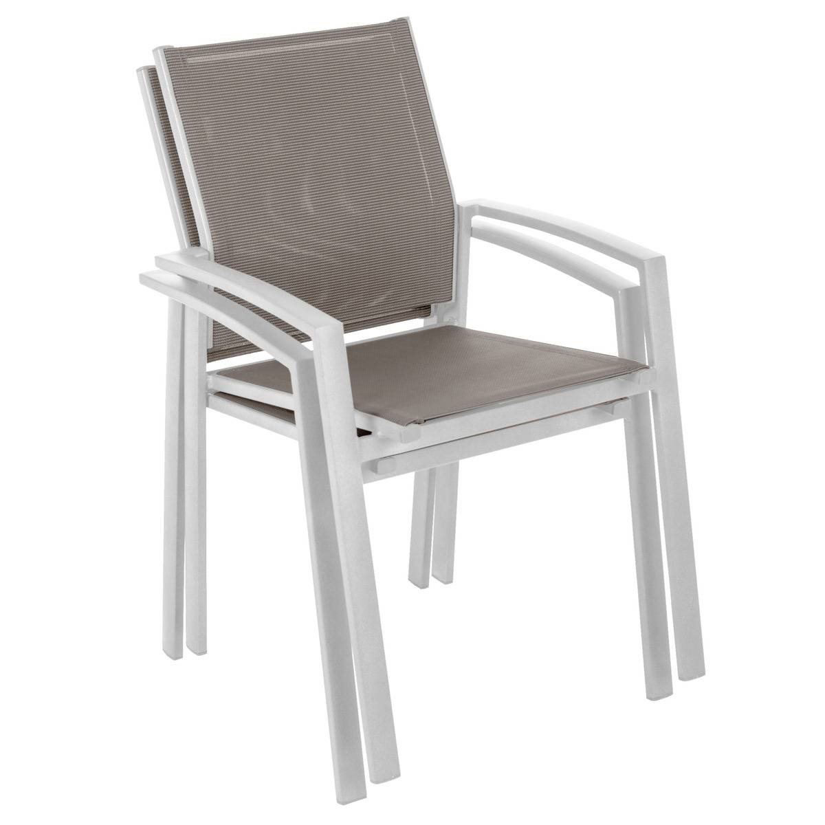 Fauteuil de jardin empilable 