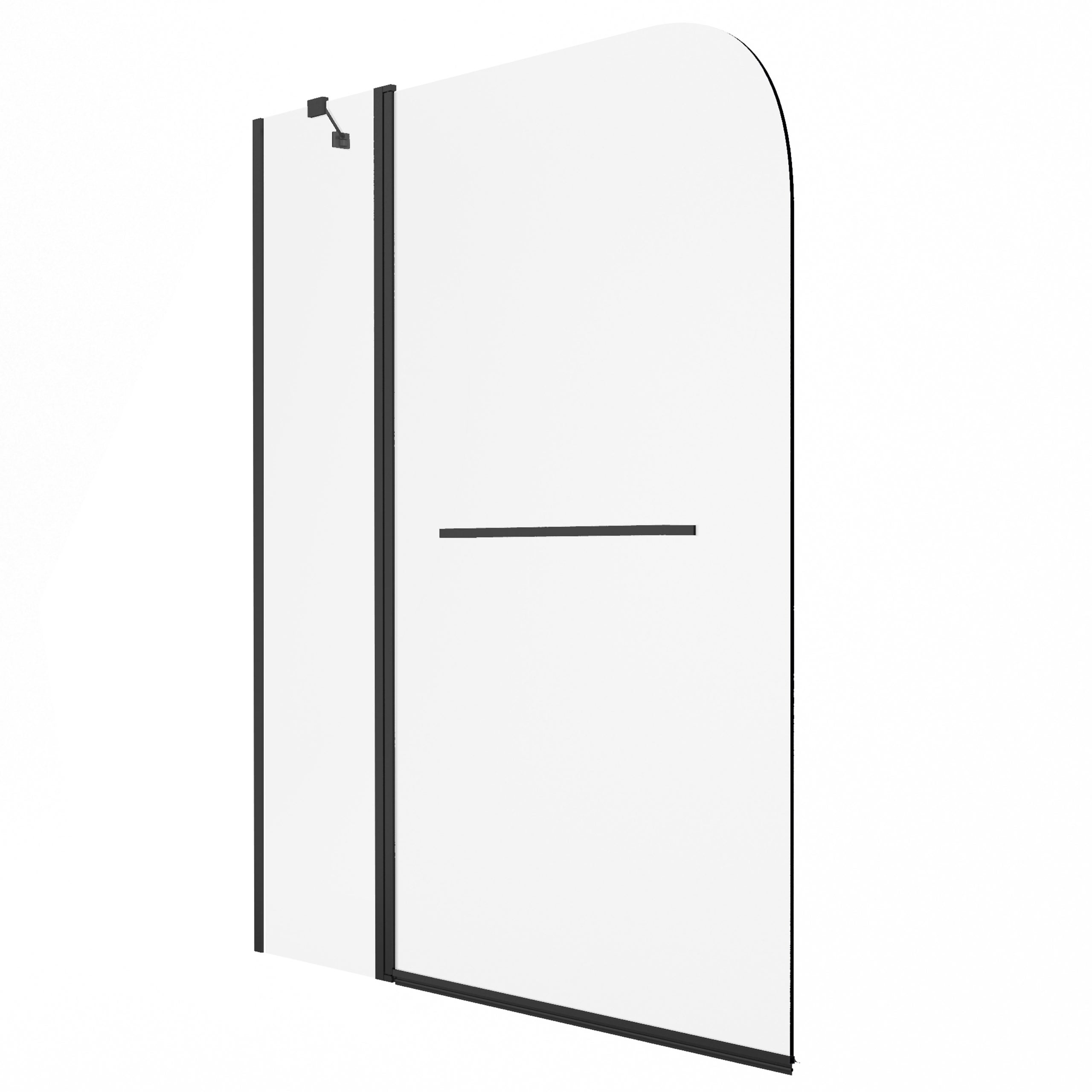 Parawan nawannowy z wieszakiem TAXUS składany 80x140 czarny SEVANTE