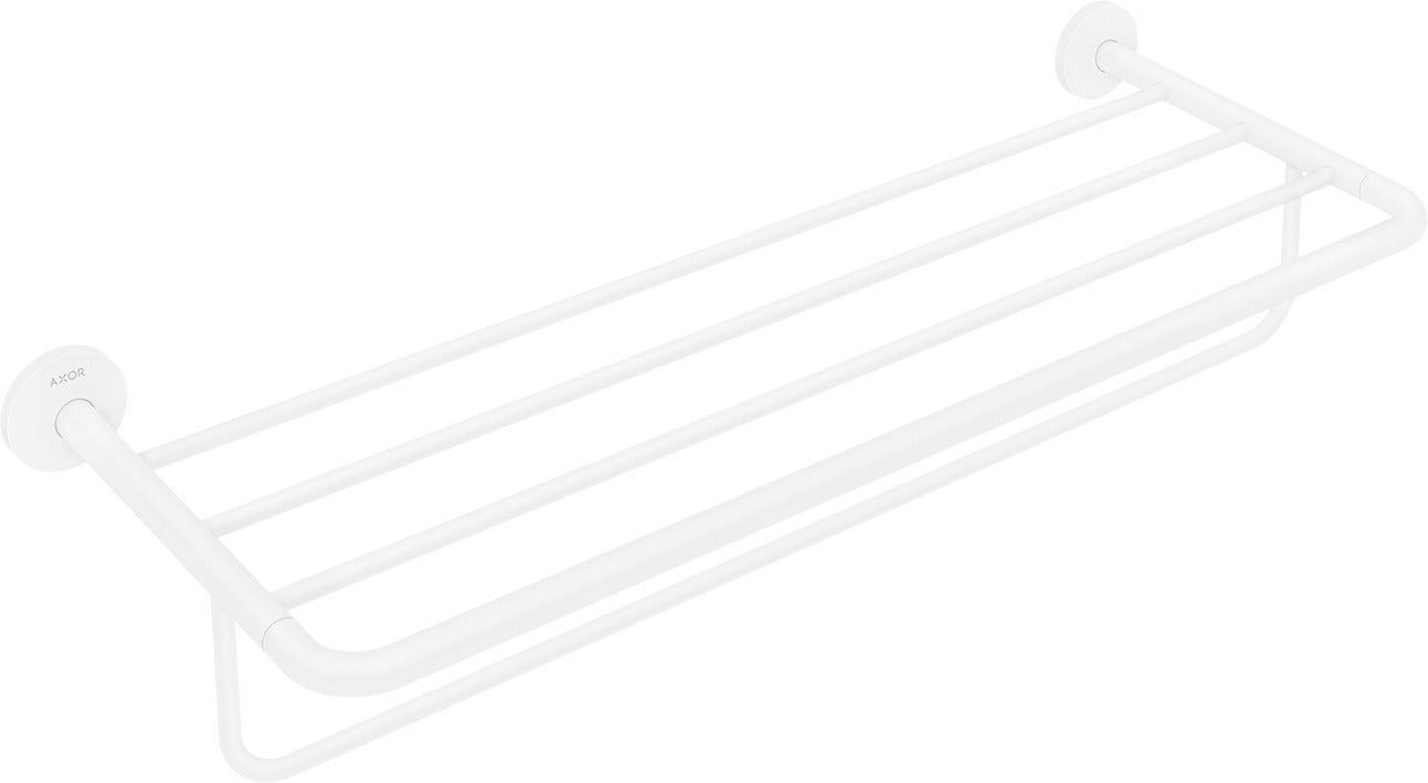 Hansgrohe axor toallero circular universal, con toallero, 42843700, color: blanco mate