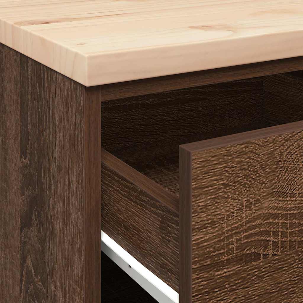 Armadio | Armadietto per Garage in Rovere Marrone 60x51x85 cm CFW39739 - 9