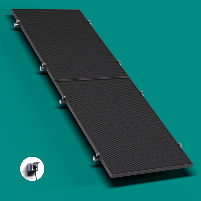 Kit panneau solaire autoconsommation 410W plug and play - 2