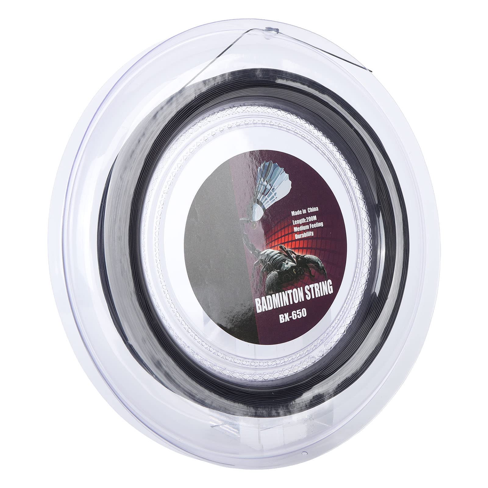 Corda Per Racchetta Badminton - HERCHR Filo Nylon 0.72mm 200m, Alta Elasticità, Per Allenamento E Professionisti - Foto 9