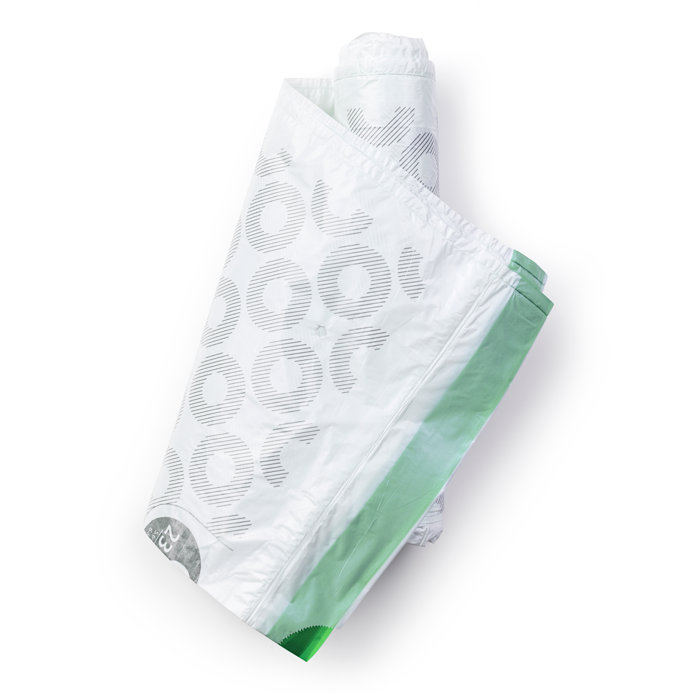 Brabantia Sac poubelle PerfectFit, code G, 23-30 litres, 120 sacs, ensemble de 6 rouleaux - White - 3