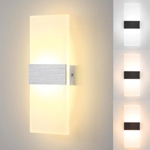 Plafonnier Minimaliste En Bois - Applique Murale Pour Couloir, Salon, Chambre - Sans Ampoule Incluse