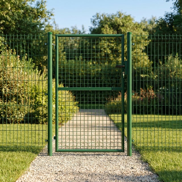 Portillon grillagé 1m OLGA H.150cm Vert