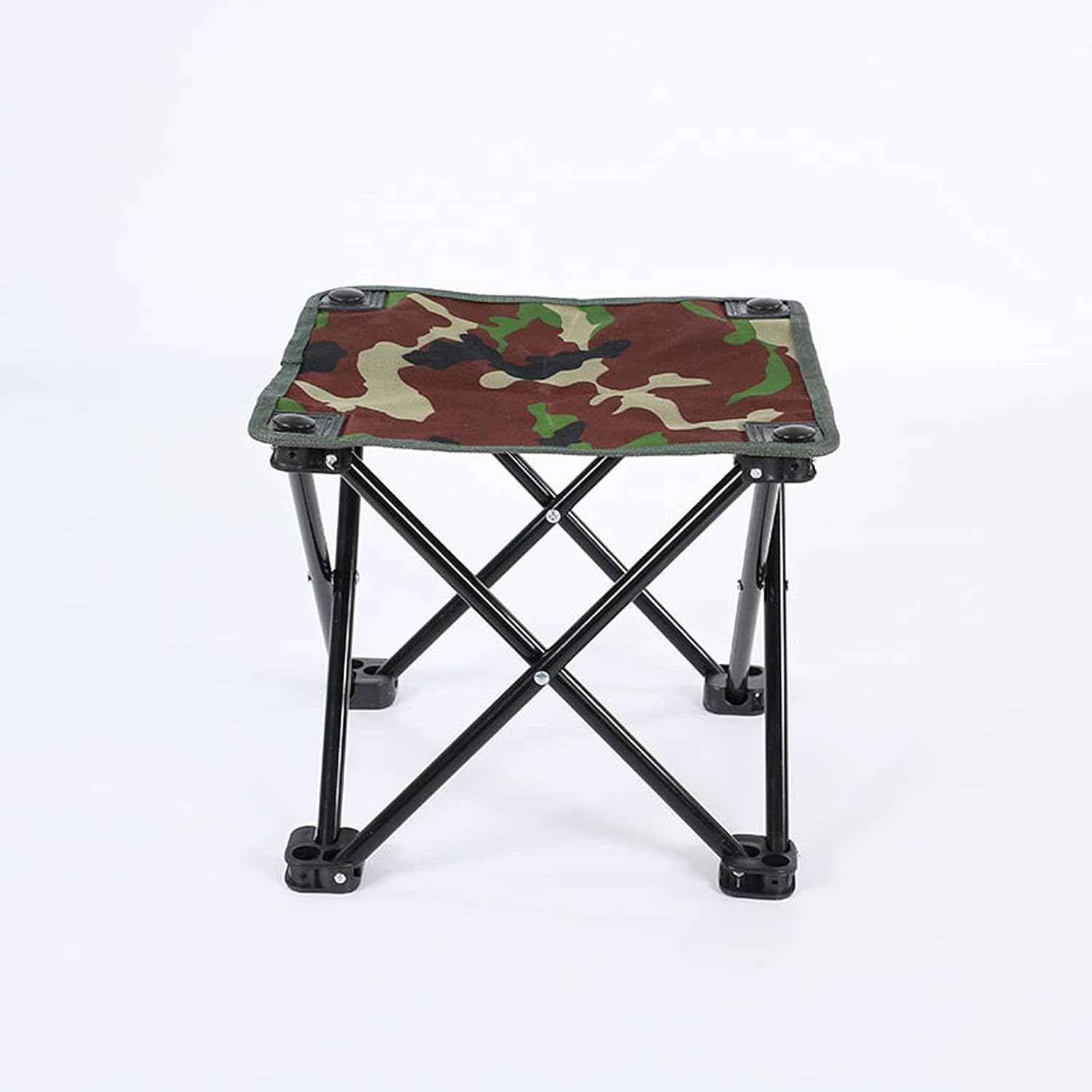 Tabouret Pliant Léger De Camping/Pêche - Tissu Oxford 600D - Charge Max 150kg - Compact Et Portable - 7
