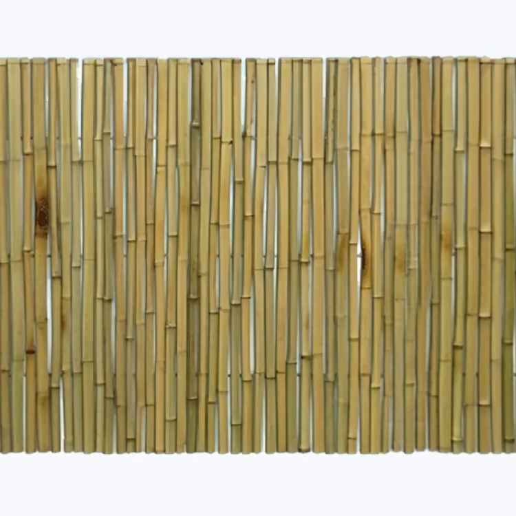ZNCMRR Recinzione In Canne Naturali 5,5x1,7m – Schermo Per Balcone E Giardino – 100 Fascette Incluse