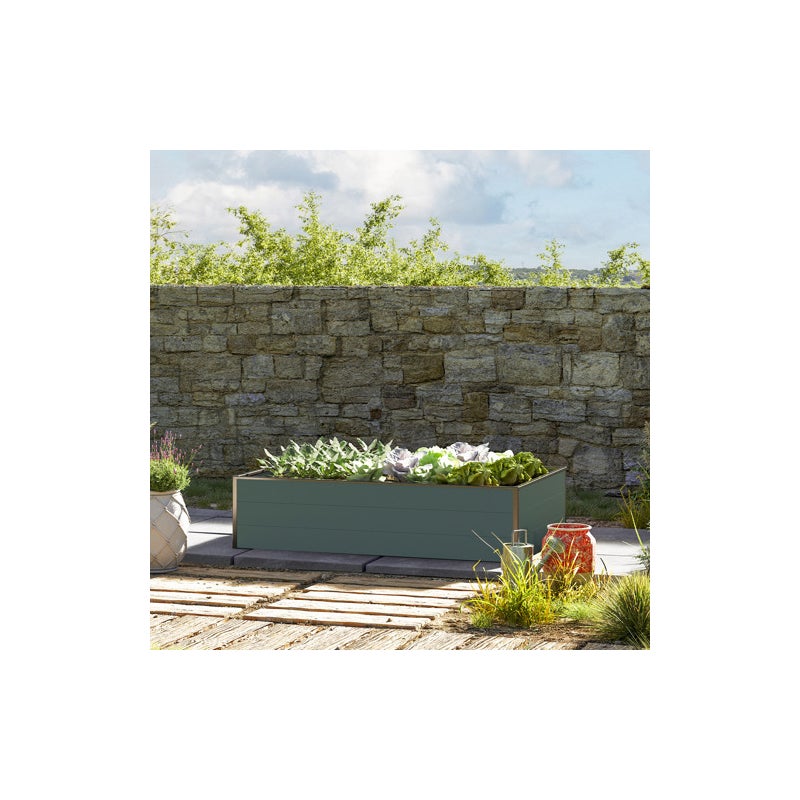 99 x 195 x 39 cm Grządka podwyższona, antracyt