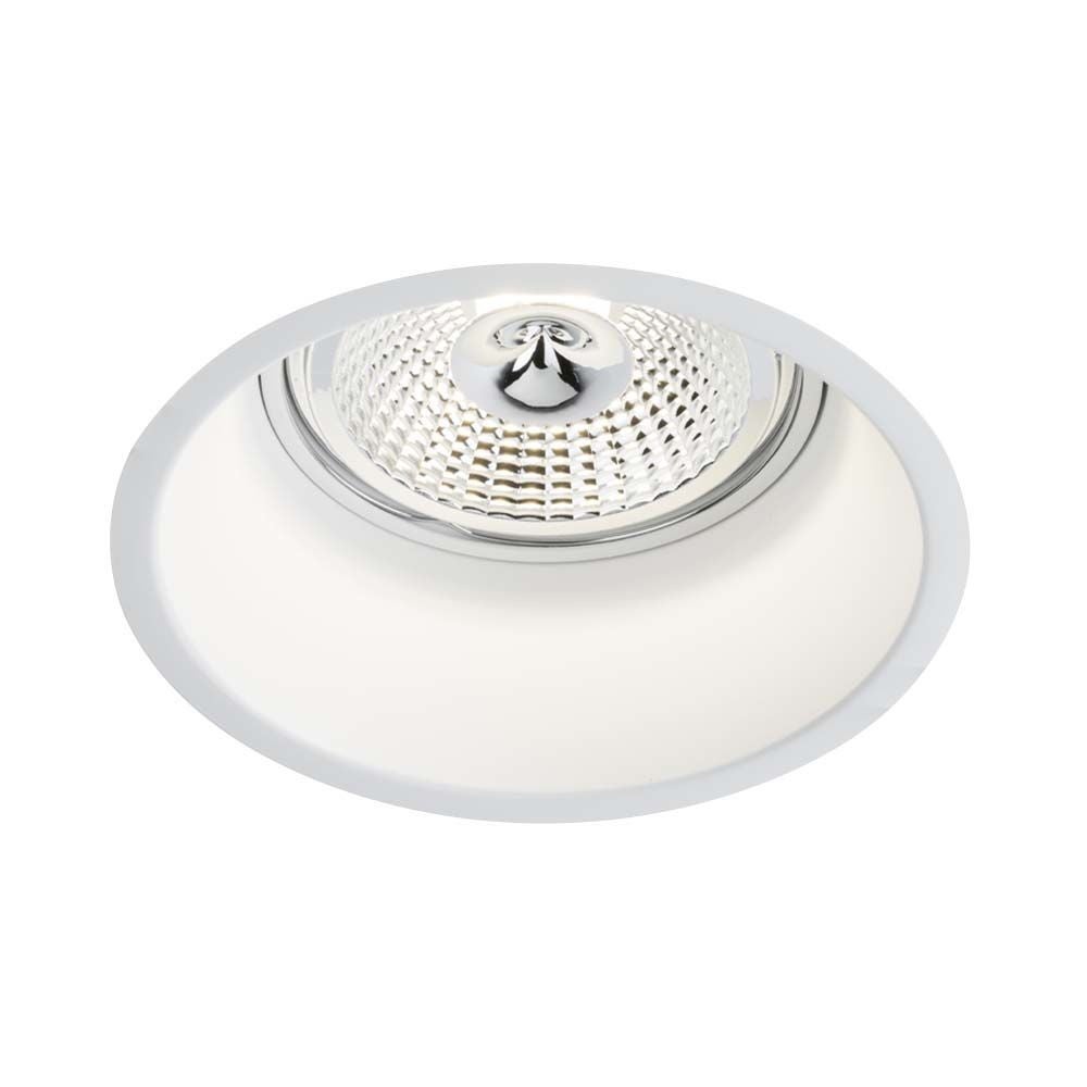 Oprawa sufitowa wpuszczana oczko Kami biała 1xGU10x18W okrągła ruchoma IP20 wym: 14 x 18,3 x 18,3 cm metal Shilo