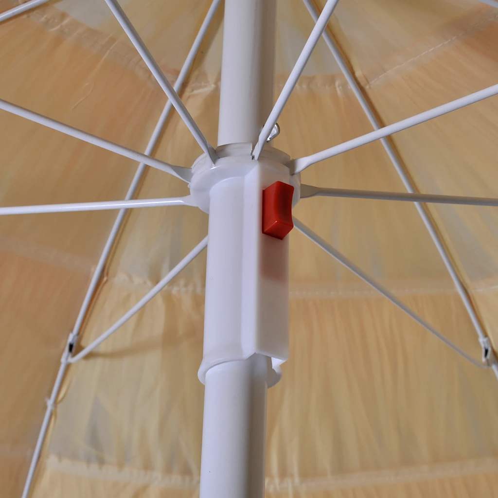 Parasol de plage inclinable style Hawaii - 6