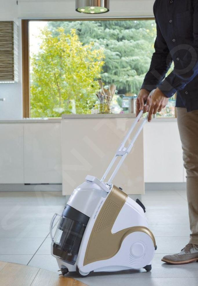 POLTI UNICO MCV85 TOTAL CLEAN & TURBO, Aspirateur et nettoyeur vapeur, 6 bar, élimine 99,99%* des virus, germes et bactéries - 7