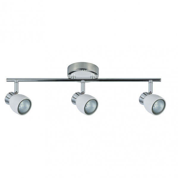 Regleta Chacho 3xgu10 Blanco 14x48,5x10 Cm | Leroy Merlin