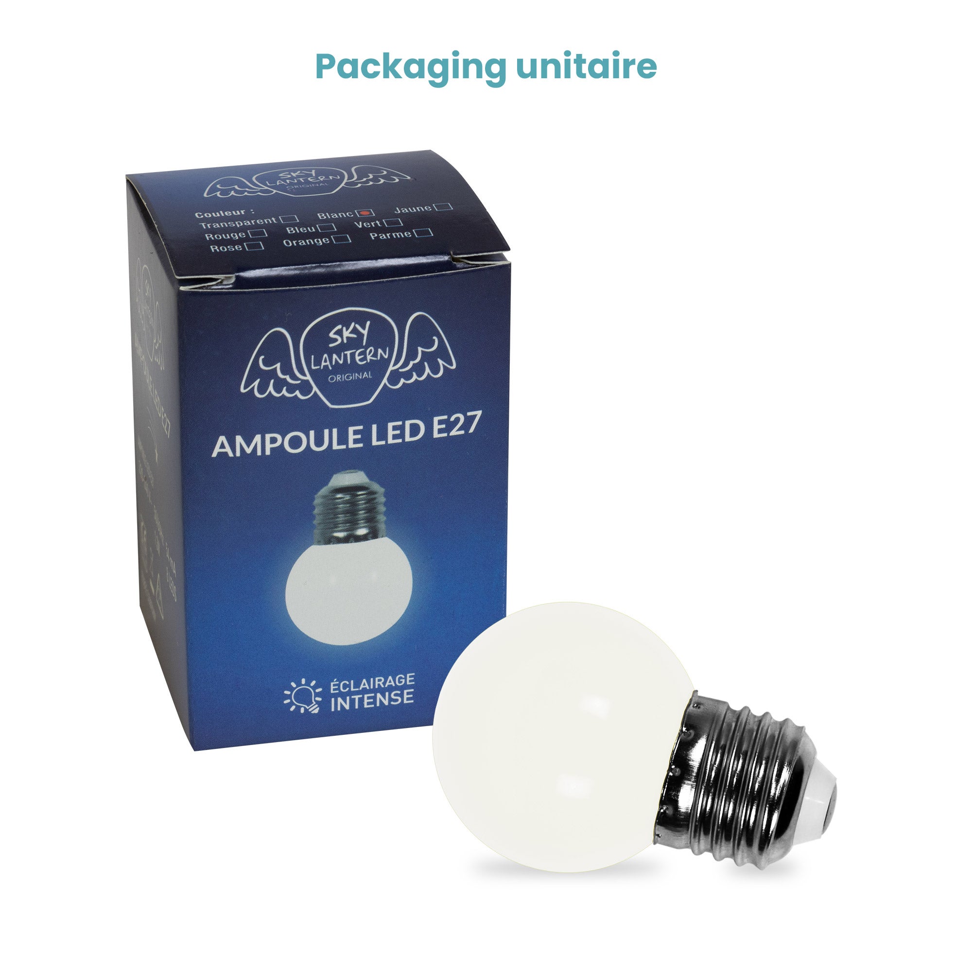 Ampoule Guirlande Guinguette Led E27 Couleur Blanc SKYLANTERN - 5