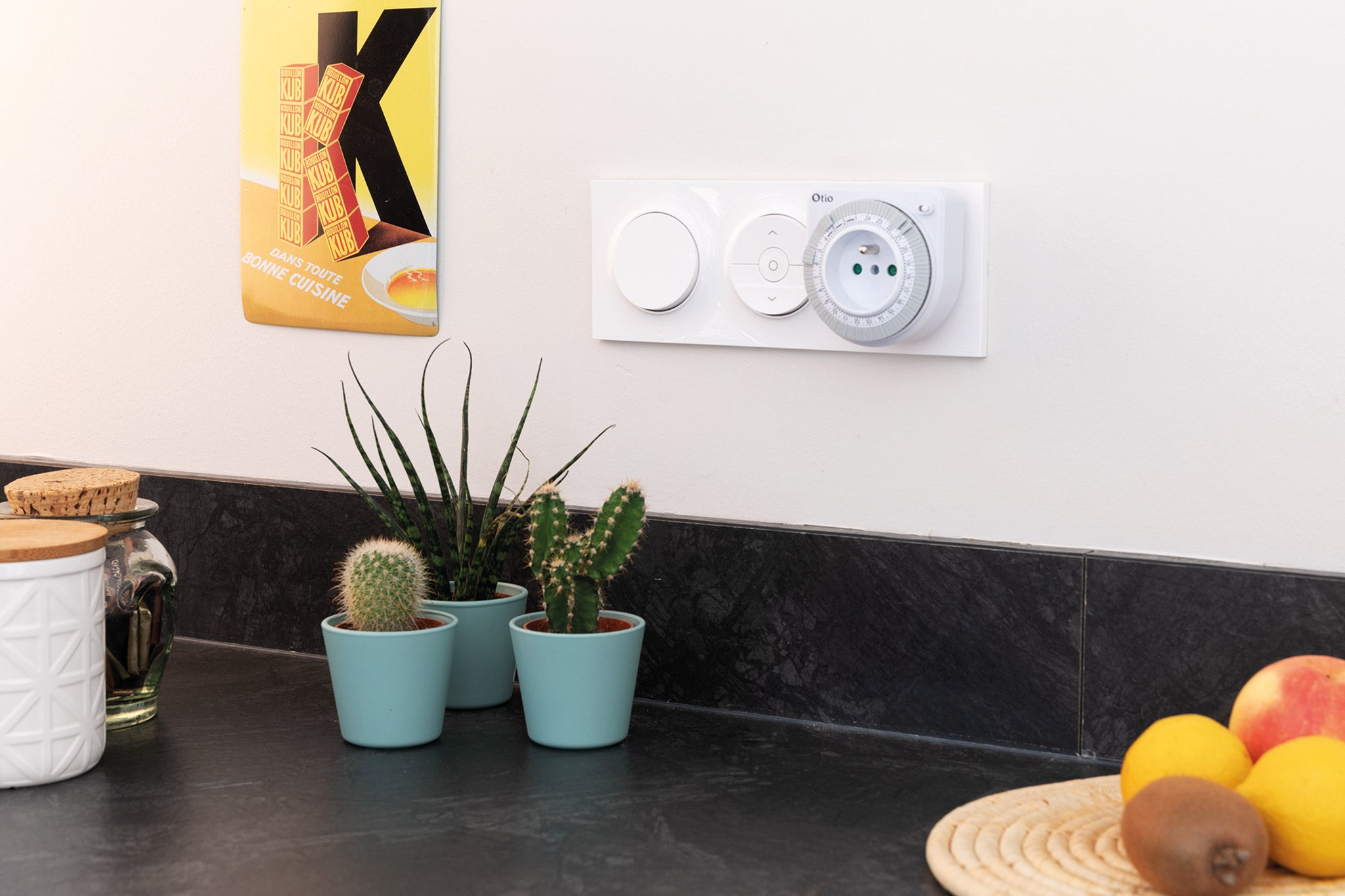 Programmateur mécanique - Blanc - Otio - 7