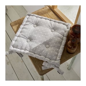 Coussin De Chaise 40x40 Lot De 1 - Mousse à Mémoire De Forme Confortable H3 - Galette De Chaise