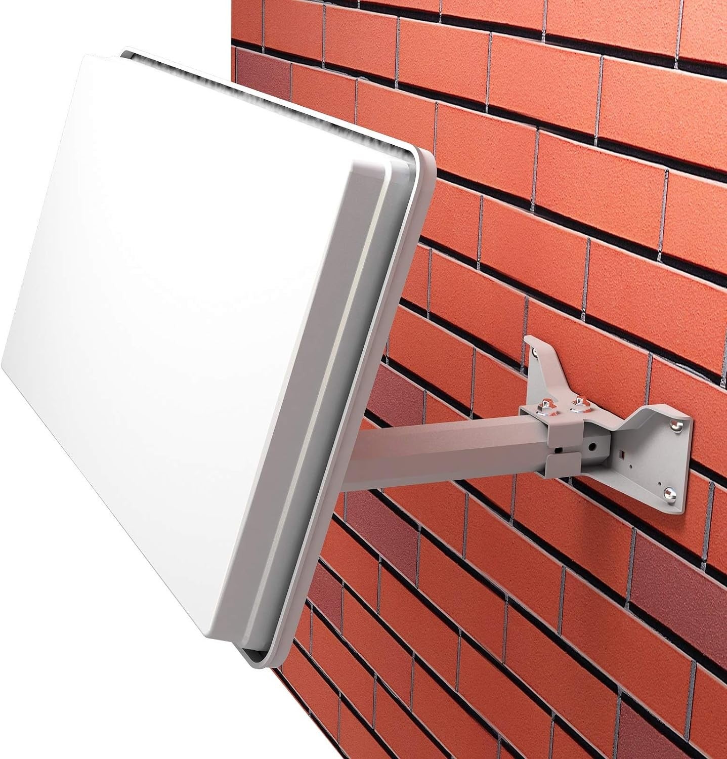 SELFSAT Parabole satellite Plate 1 Sortie avec LNB intégré Ideal ASTRA EUTELSAT - 5