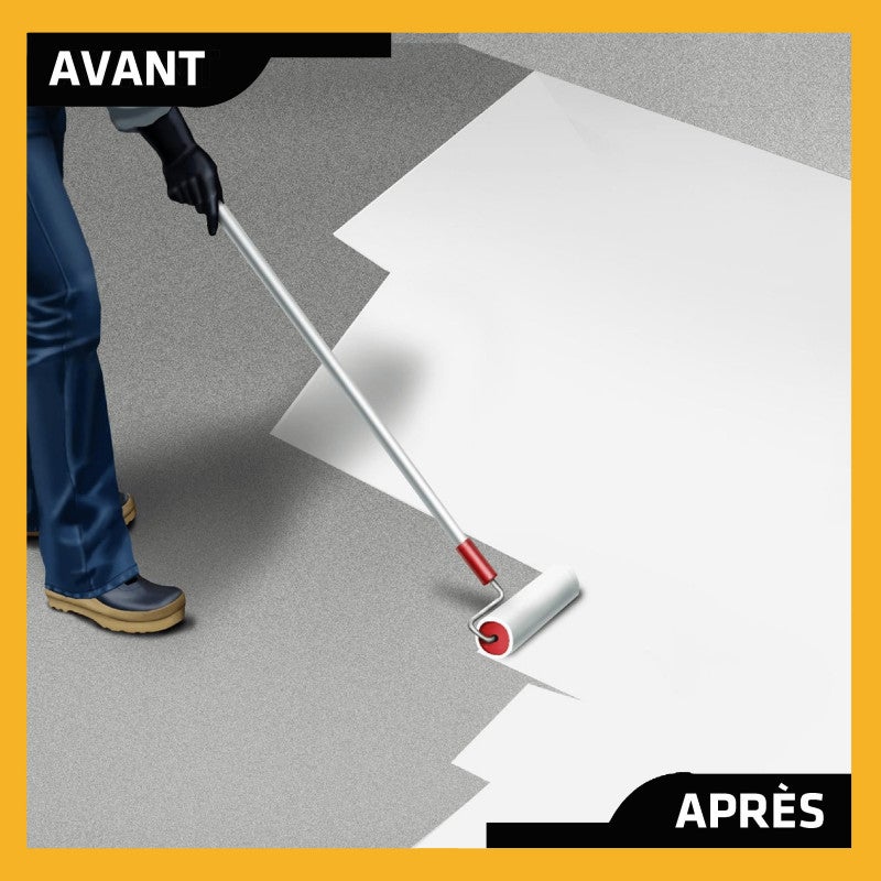 Lot de 3 revêtements souples imperméables toitures SIKA SikaLastic Color - Blanc - 5kg - 5