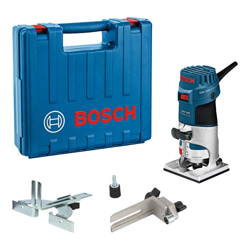 Frezarka elektryczna Bosch GKF 600 600 W ergonomiczny uchwyt regulacja głębokości