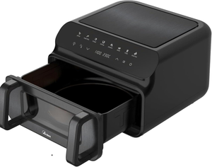 Iceagle Friggitrice ad Aria Calda 9L - Preio Airfryer XXL con 8 prograi | Friggitrice Senza