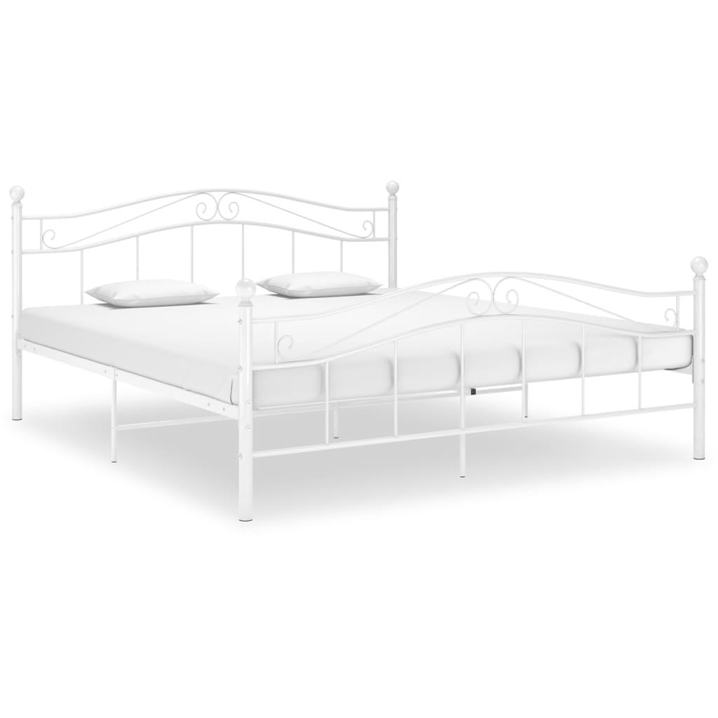 Lit double 140x200 cm - Cadre métal avec LED, charge USB Type-C Lit double 140x200 cm - Cadre métal avec LED, charge USB Type-C