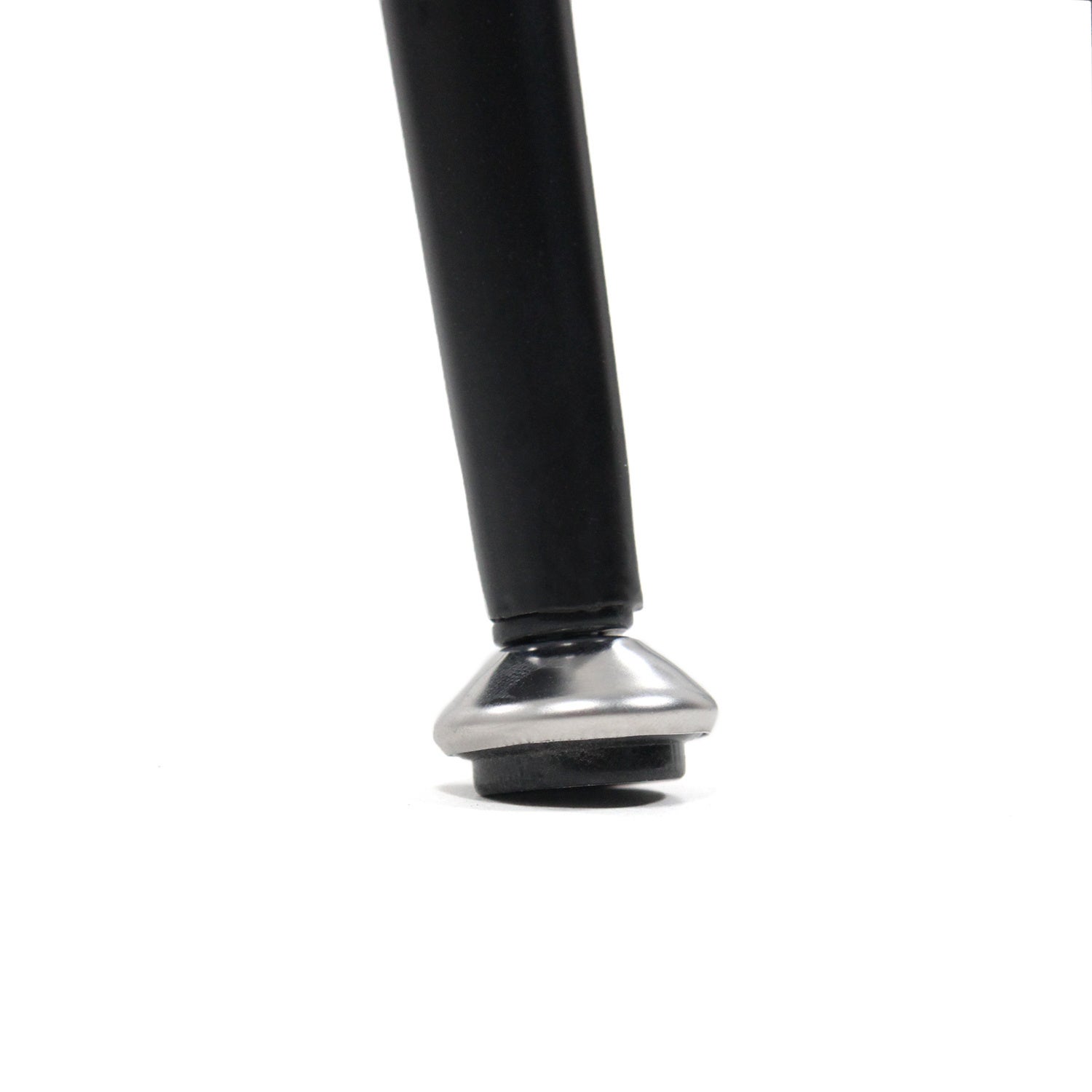 Poltrona Lounge VELVO Velluto nero hjh OFFICE - 5