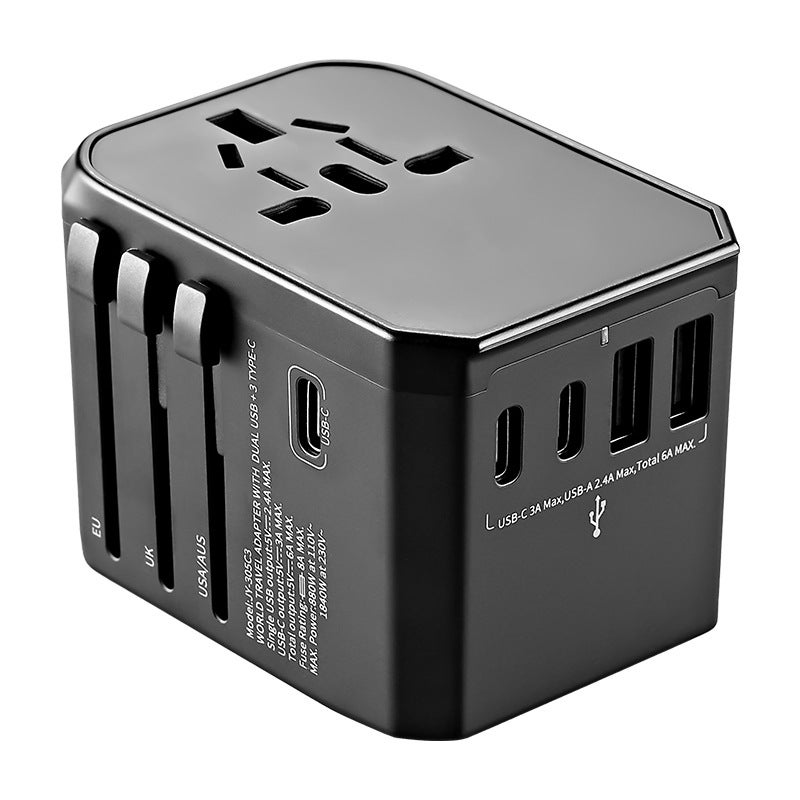 Adaptateur Voyage EU Vers UK - 3 Prises - Type Européen Vers Britannique - SODIAL