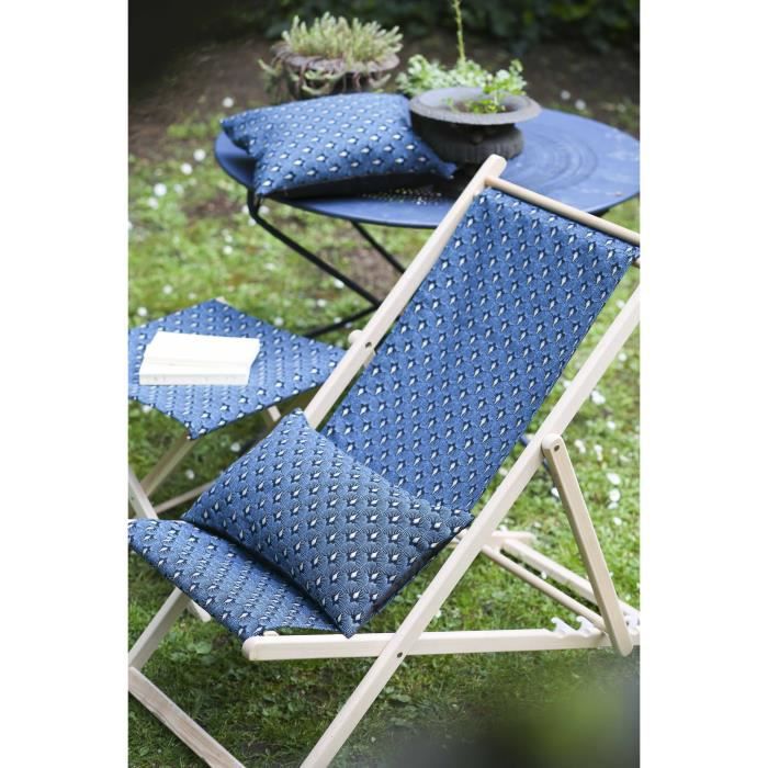 JARDIN PRIVE - Chilienne Année bleu - toile amovible. - 6