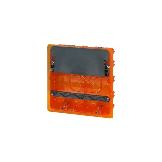 Advokingtap Boîtier Multimédia Encastré 9 Pouces Pour TV - Kit Gestion Câbles Intelligent - Boîtier Réseau Home Cinéma
