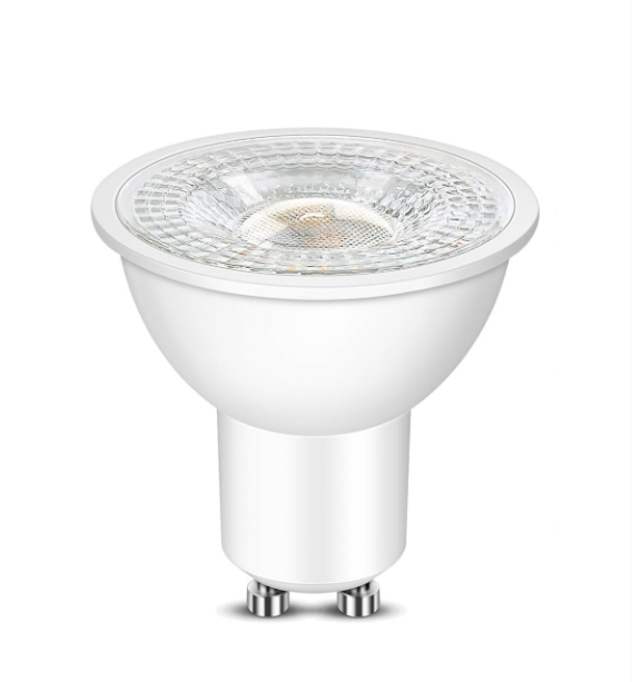Ampoule LED GU10, lumière chaude 3500K, 5W (équivalent à une ampoule incandescente de 50W) ; spot LED GU10, 500 lumens, non dimmable，1pcs