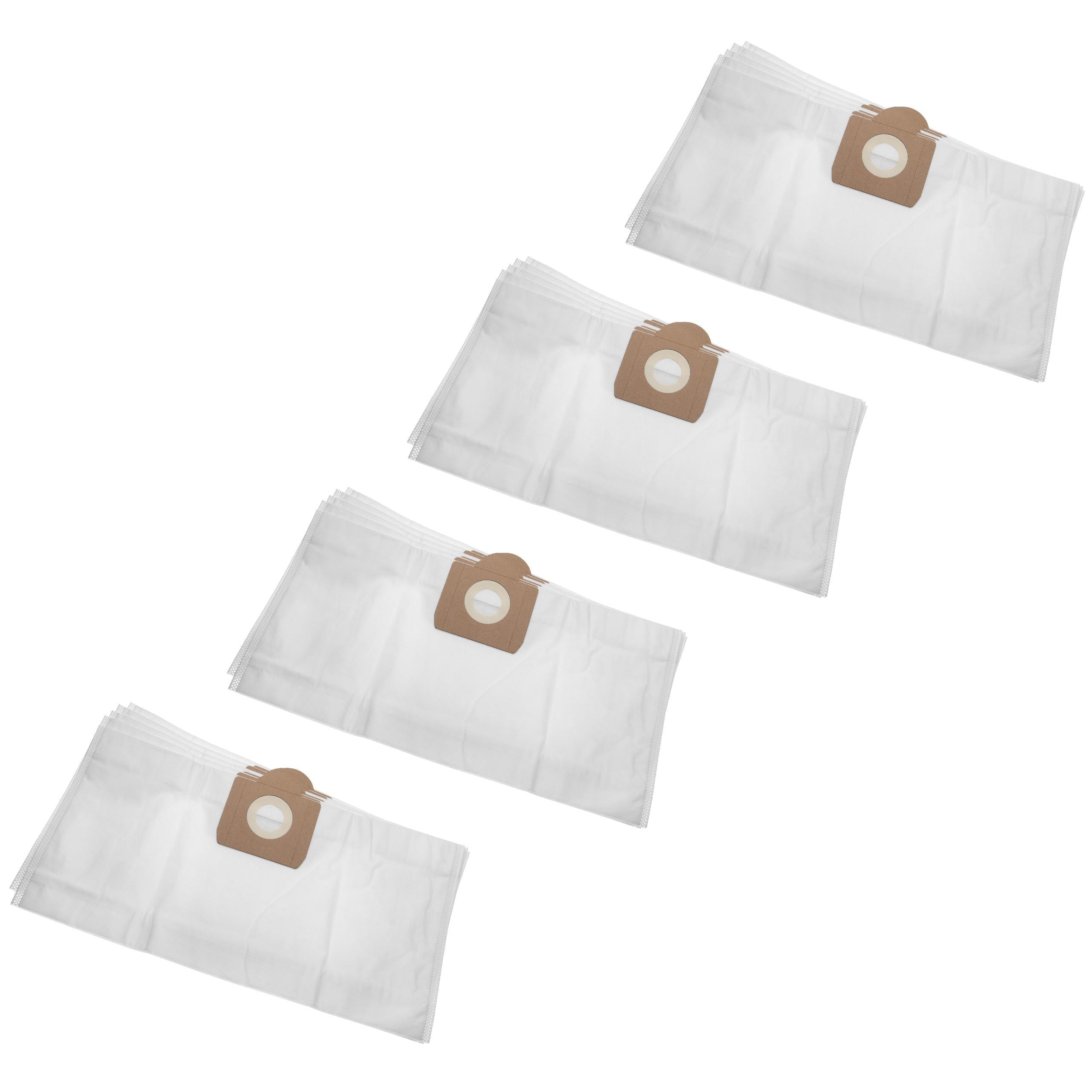 Vhbw 20 Sacchetti Carta Per Aspirapolvere - Compatibili Con Kärcher 6.904051.0, 69040510 - Multistrato, 56x28,35 Cm - Color Sabbia