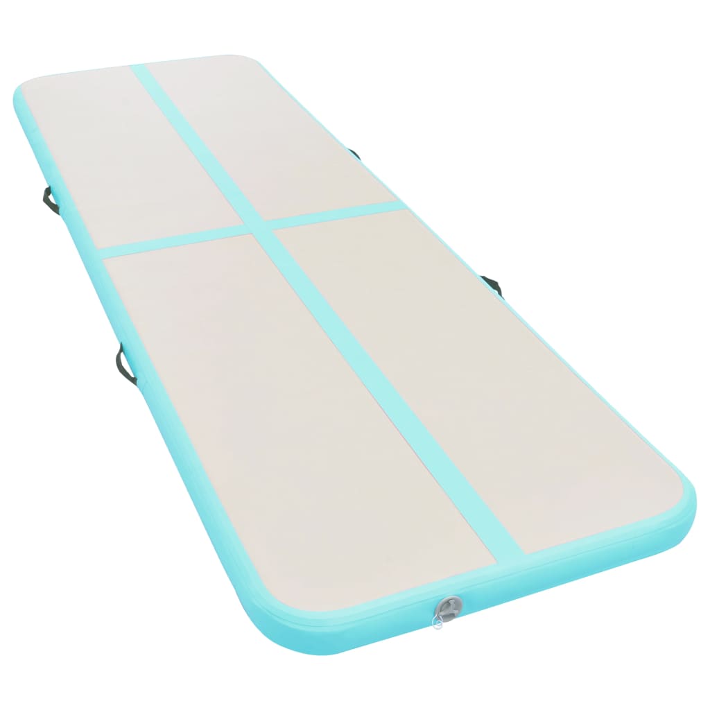 Tapis De Gymnastique Gonflable Pompe À Air Et Kit De Réparation Tapis De Gymnastique Gonflable Pompe À Air Et Kit De Réparation