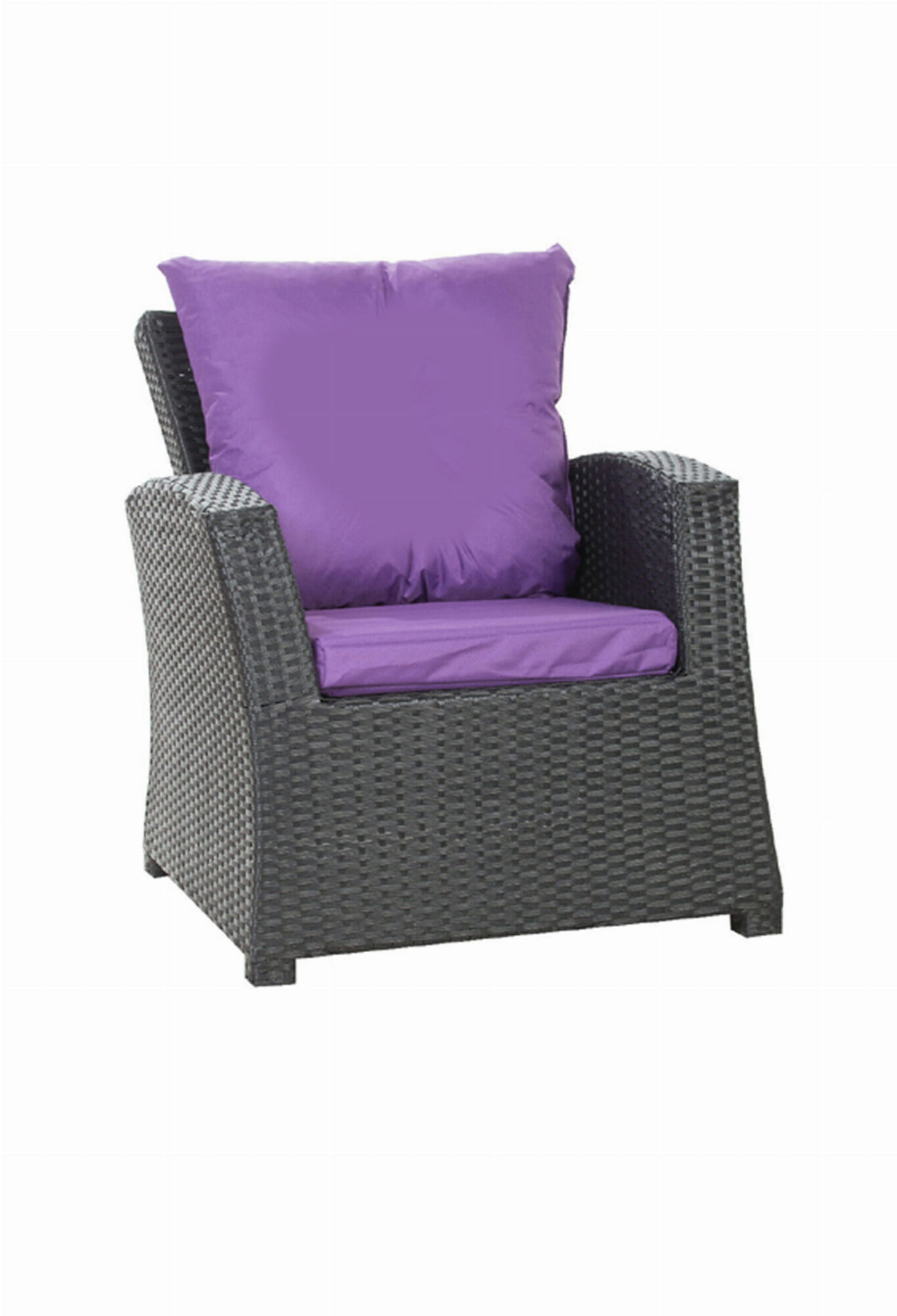 2 x Poduszki na krzesło ogrodowe 56x52x7+56x50 Fioletowa poduszki na krzesło ogrodowe z oparciem fotel ogrdowy rattanowy poduszi na krzesło na balkon