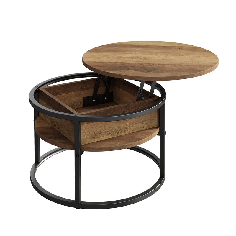 Vicco Stolik kawowy Marlo, Drewno, 57 x 57 cm