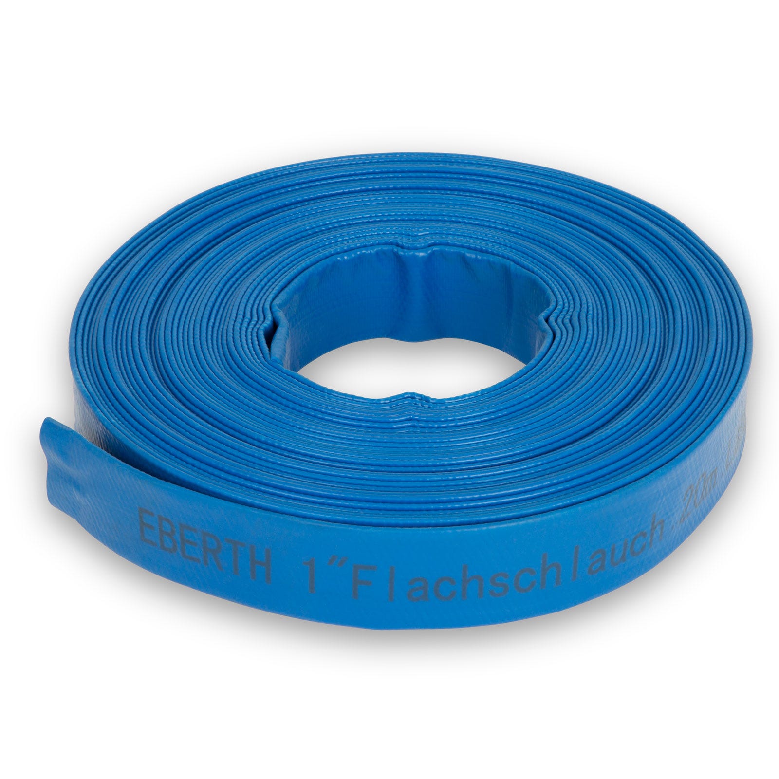 Tuyau D'air Plat 50 Pieds 1/4 Pouce – 300 PSI, Anti-pliage, Raccords Pivotants