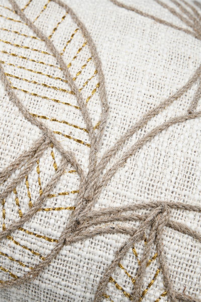 Coussin décoratif HEMERA avec franges, 50 x 30 cm, STOF - 4
