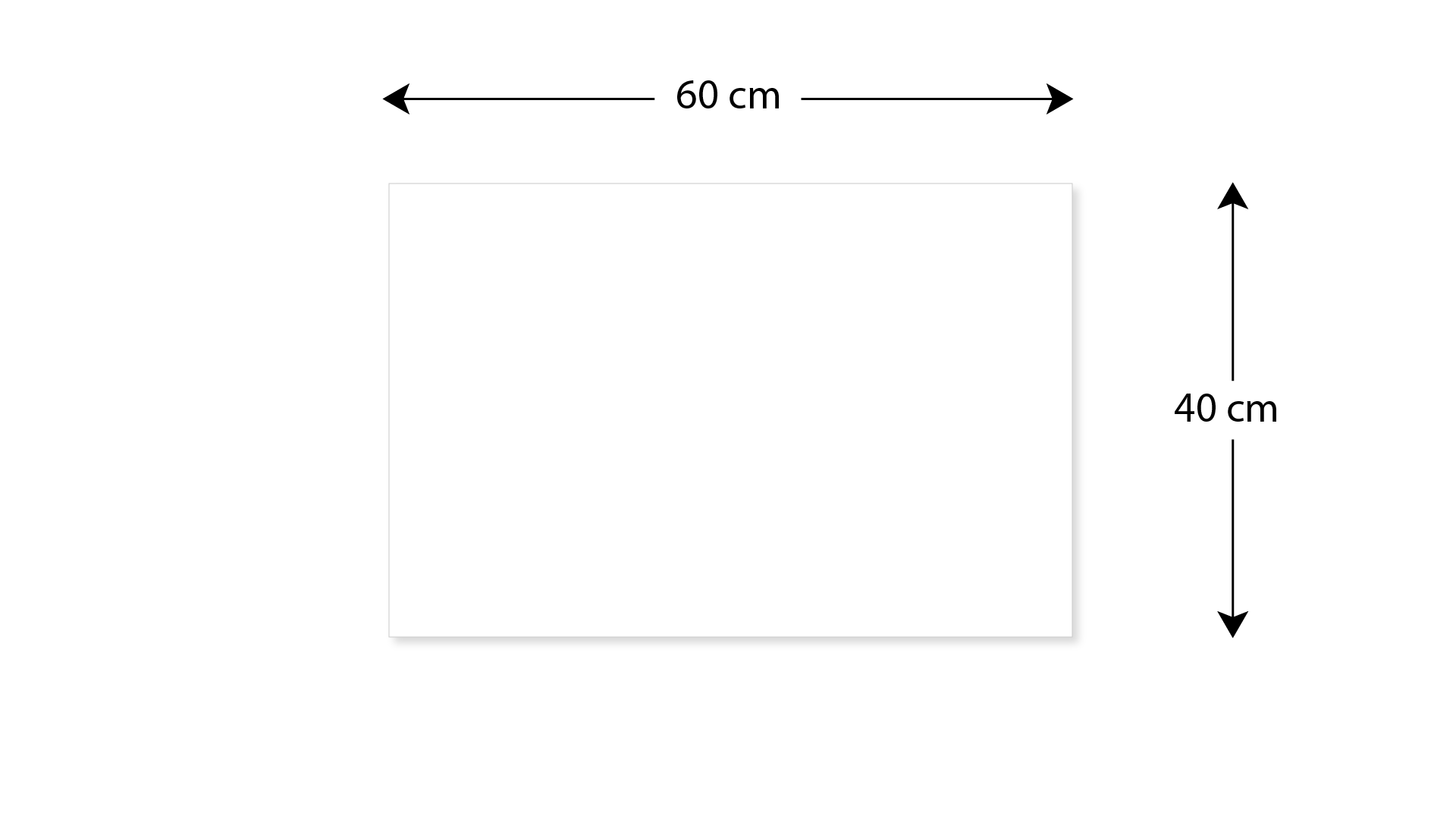 Tableau Magnétique en Métal Blanc 60x40cm, MetalBoards pour tout type d'Aimants - 4