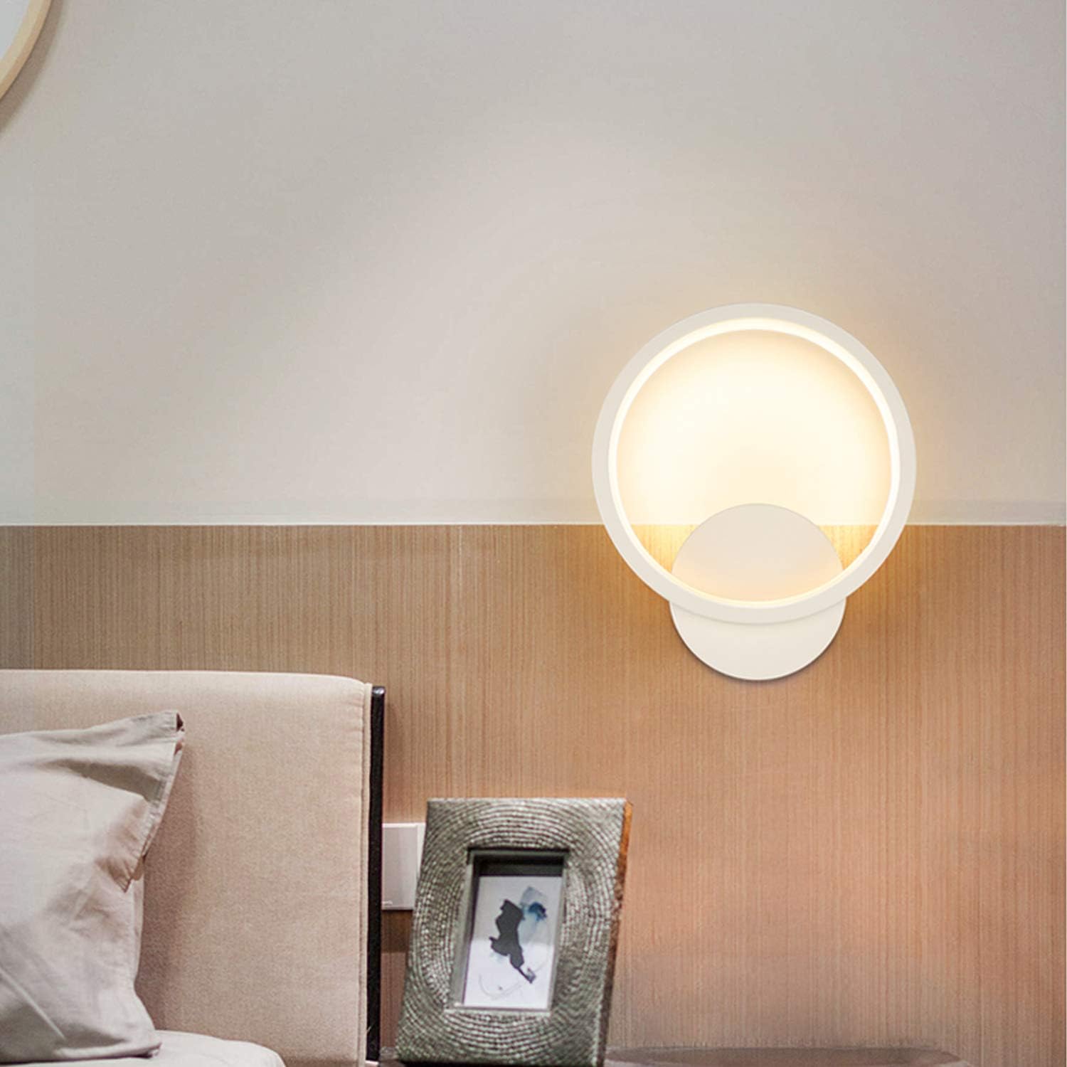 Oligo TUDOR Applique murale LED intensité lumineuse variable, rouge mat
